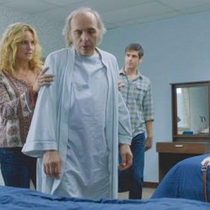 Under the Dome, Sherry Stringfield (L), Dwight Yoakam (C), Eddie Cahill (R), 'Awakening', Season 2, Ep. #8, 08/18/2014, ©CBS