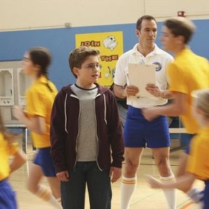 The Goldbergs, Sean Giambrone (L), Bryan Callen (R), 'The President's Fitness Test', Season 1, Ep. #19, 04/01/2014, ©ABC