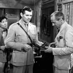 THEY MET IN BOMBAY, Victor Sen Yung, Clark Gable, Miles Mander, 1941