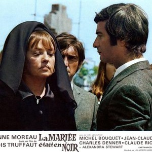 THE BRIDE WORE BLACK, (aka LA MARIEE ETAIT EN NOIR), Jeanne Moreau, Jean-Claude Brialy, 1968