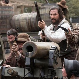 FREE STATE OF JONES, from left: Sean Bridgers, Matthew McConaughey, Artrial Clark, 2016. ph: Murray Close/©STX Entertainment