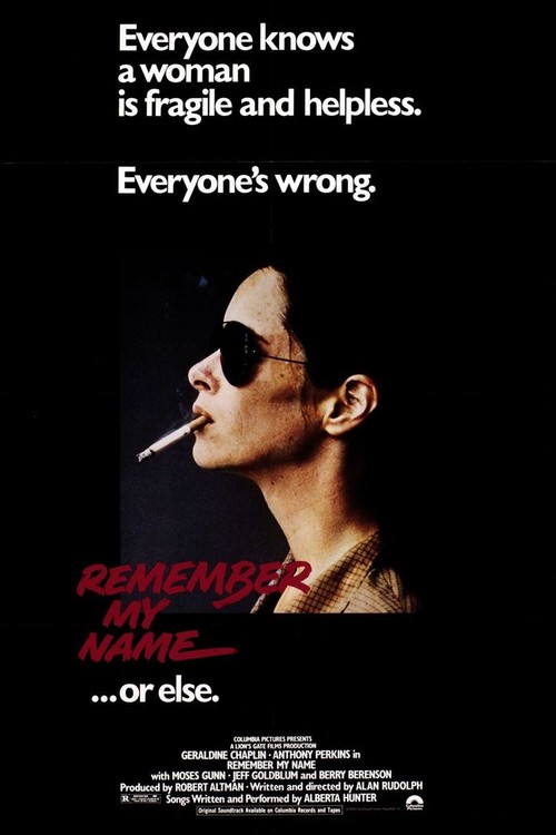 Remember My Name poster