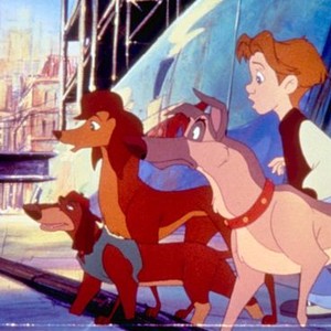 ALL DOGS GO TO HEAVEN 2, Itchy Itchiford (voice: Dom DeLuise), Sasha (voice: Sheena Easton), Charlie (voice: Charlie Sheen), David (voice: Adam Wylie),  1996. ©MGM