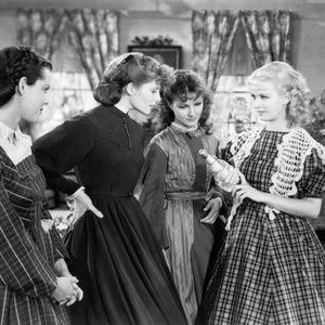 LITTLE WOMEN, Frances Dee, Katharine Hepburn, Jean Parker, Joan Bennett, 1933