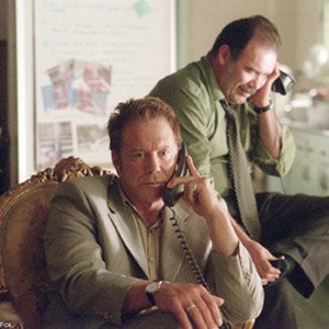 Mickey Rourke (foreground) and Jesus Ochoa listen in to the kidnappers' demands. photo 20