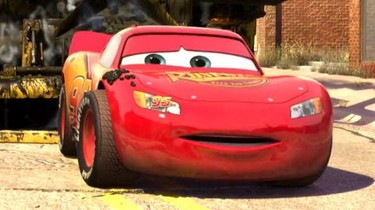 Disney Mens' Cars Movie Film Icons Characters Lightning McQueen