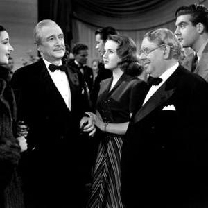 IT'S A DATE, Kay Francis, Samuel S. Hinds, Deanna Durbin, S.Z. Sakall, Lewis Howard, 1940