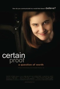 Watch trailer for Certain Proof: A Question of Worth