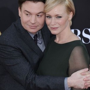 Mike Myers, Kelly Tisdale at arrivals for 2014 Hollywood Film Awards, The Palladium, Los Angeles, CA November 14, 2014. Photo By: Dee Cercone/Everett Collection
