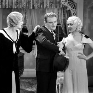 HARD TO HANDLE, from left: Ruth Donnelly, James Cagney, Mary Brian, 1933