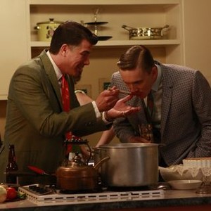 Mad Men, Bryan Batt (L), Aaron Staton (R), 'The Gold Violin', Season 2, Ep. #7, 09/07/2008, ©AMC