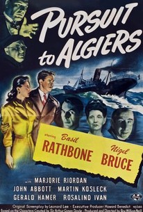 Poster for Pursuit to Algiers