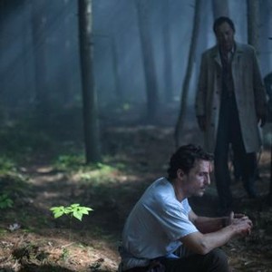 THE SEA OF TREES, from left: Matthew McConaughey, Ken Watanabe, 2015. ph: Jake Giles Netter/©A24