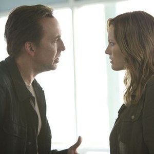 Nicolas Cage as Will Montgomery and Malin Akerman as Riley Simms in "Stolen."