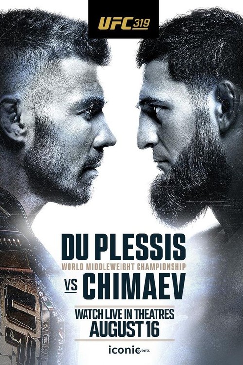 UFC 319: Du Plessis vs. Chimaev poster