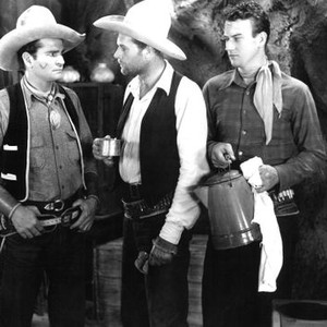 SAGEBRUSH TRAIL, Yakima Canutt, Lane Chandler, John Wayne, 1933
