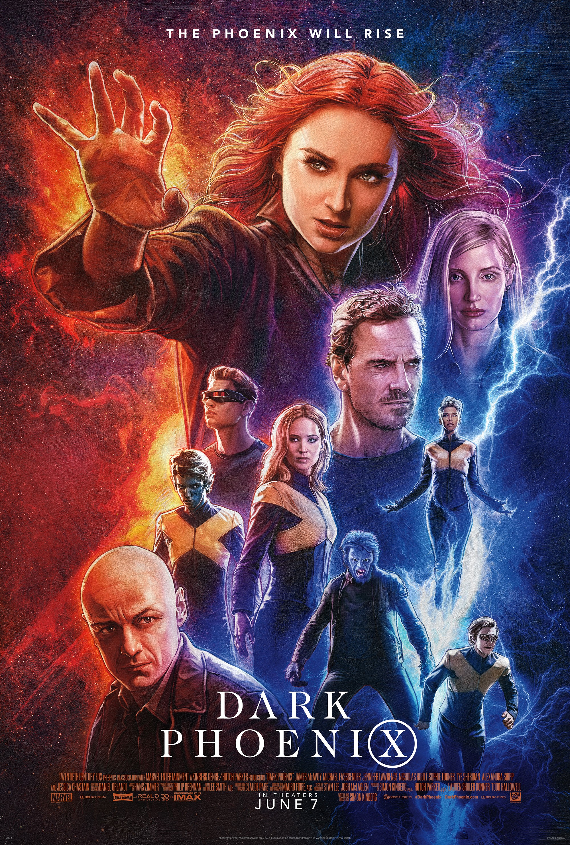 Dark Phoenix' Holds Lowest Rotten Tomatoes Score In The X