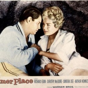 A SUMMER PLACE, Troy Donahue, Sandra Dee, 1959