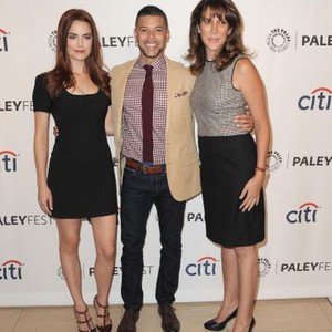 Rebecca Rittenhouse, Wilson Cruz, Rina Mimoun at arrivals for 2014 PaleyFest Fall TV Previews - FOX, Paley Center for Media, Beverly Hills, CA September 8, 2014. Photo By: Dee Cercone/Everett Collection
