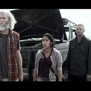 Z Nation, Russell Hodgkinson (L), Pisay Pao (C), Keith Allan (R), 'Welcome To The Fu-bar', Season 1, Ep. #7, 10/24/2014, ©SYFY