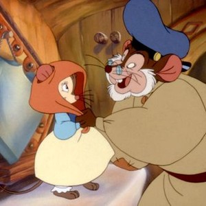 AN AMERICAN TAIL, Amy Green as Tanya Mousekewitz, Nehemiah Persoff as Papa Mousekewitz, 1986. ©Universal