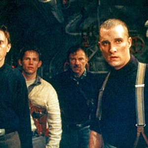 Jake Weber, Jack Noseworthy, Harvey Keitel and Matthew McConaughey in Universal's U-571