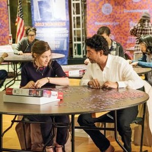 PUZZLE, FROM LEFT: KELLY MACDONALD, IRRFAN KHAN, 2018. PH: LINDA KALLERUS/© SONY PICTURES CLASSICS