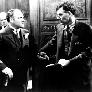AMERICAN MADNESS, Berton Churchill, Edwin Maxwell, Walter Huston, 1932