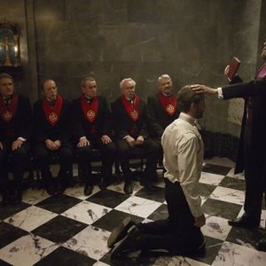 Dracula, Anthony Howell (L), Ben Miles (R), 'Goblin Merchant Men', Season 1, Ep. #3, 11/08/2013, ©NBC