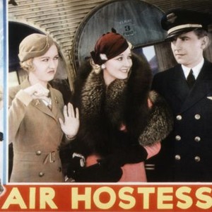 AIR HOSTESS, Evalyn Knapp, Thelma Todd, Arthur Pierson, (left inset, center, James Murray), 1933