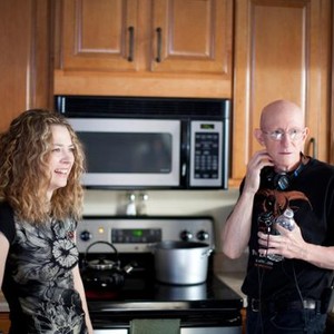 TWELVE THIRTY, from left: Portia Reiners, director Jeff Lipsky, on set, 2010. ph: Robert M. Barr
