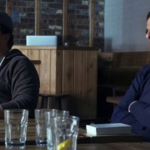 The Chair, Neal Dodson (L), Zachary Quinto (R), 'The Test', Season 1, Ep. #9, 11/01/2014, ©STARZ