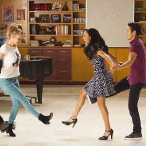 Glee, from left: Jacob Artist, Heather Morris, Naya Rivera, Harry Shum Jr., '100th Episode', Season 5, Ep. #12, 03/18/2014, ©FOX