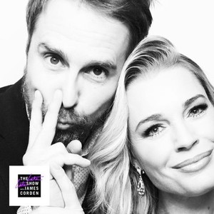 The Late Late Show With James Corden, Sam Rockwell (L), Rebecca Romijn (R), 03/23/2015, ©CBS