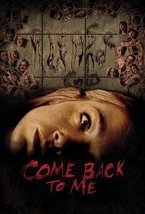 Come Back to Me poster