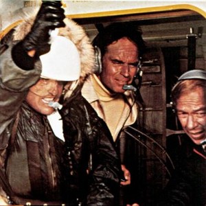 AIRPORT 1975, Ed Nelson, Charlton Heston, George Kennedy, 1975.