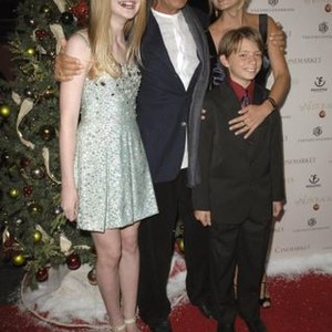 Elle Fanning, Andrei Konchalovsky, Yulla Visotskaya, Aaron Michael Drozin at arrivals for The Nutcracker in 3D World Premiere, The Grove, Los Angeles, CA November 10, 2010. Photo By: Elizabeth Goodenough/Everett Collection
