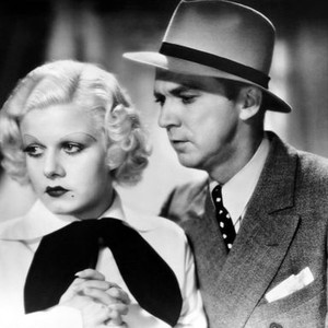 BOMBSHELL, from left: Jean Harlow, Lee Tracy, 1933