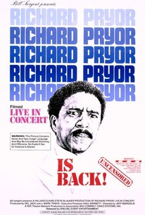 Poster for Richard Pryor: Live in Concert