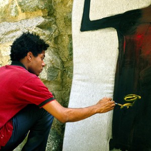 Jean-Michel Basquiat in "Jean-Michel Basquiat: The Radiant Child." photo 12