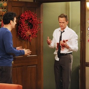 How I Met Your Mother, Josh Radnor (L), Neil Patrick Harris (R), 'The Final Page, Part One', Season 8, Ep. #11, 12/17/2012, ©CBS