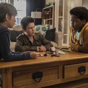 (from left) Max (Jacob Tremblay), Thor (Brady Noon) and Lucas (Keith L. Williams) in "Good Boys," written by Lee Eisenberg and Gene Stupnitsky and directed by Stupnitsky.