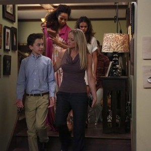 The Fosters, from left: Hayden Byerly, Sherri Saum, Teri Polo, Maia Mitchell, 06/03/2013, ©KSITE