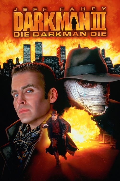 Darkman III: Die Darkman Die poster
