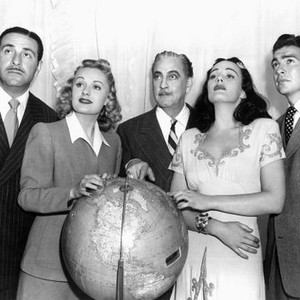 WORLD PREMIERE, Ricardo Cortez, Frances Farmer, John Barrymore, Virginia Dale, Don Castle, 1941
