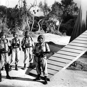 ANGRY RED PLANET, Gerald Mohr, Nora Hayden, Les Tremayne, Jack Kruschen, 1959, landing on Mars