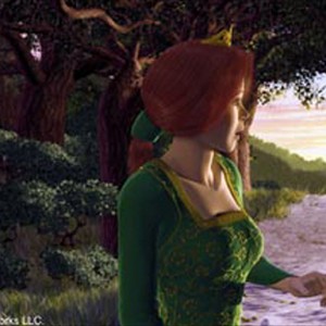 Princess Fiona (CAMERON DIAZ) realizes she is in danger of having her secret revealed in DreamWorks Pictures' computer animated comedy SHREK. photo 13