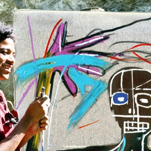 Jean-Michel Basquiat in "Jean-Michel Basquiat: The Radiant Child." photo 10