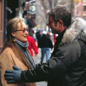 THE HOURS, Meryl Streep, director Stephen Daldry on the set, 2002, (c) Paramount