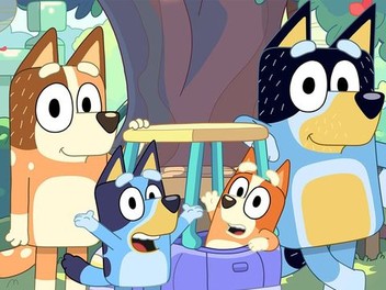 Everyone is speculating about Bluey but I'm over here stoked at the  possibility that my boy Pretzel might get to speak again! : r/bluey